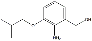 (2-aMino-3-isobutoxyphenyl)Methanol,,结构式