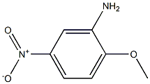 2-Methoxy-5-nitroaniline Solution 化学構造式