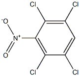 1,2,4,5-Tetrachloro-3-nitrobenzene Solution Struktur