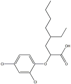 2-Ethylhexyl-2.4-dichlorophenoxy acetate Solution Struktur