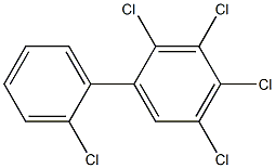 2,2',3,4,5-Pentachlorobiphenyl Solution,,结构式