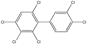 2,3,3',4,4',6-Hexachlorobiphenyl Solution Structure