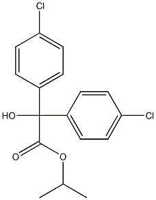 Isopropyl-4.4'-dichlorobenzilate Solution Struktur