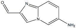 6-aMinoiMidazo[1,2-a]pyridine-2-carbaldehyde,,结构式