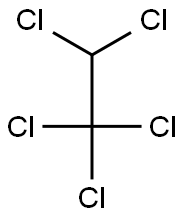 Pentachloroethane 100 μg/mL in Methanol 化学構造式