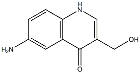 6-aMino-3-(hydroxyMethyl)quinolin-4(1H)-one Structure