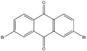 2,7-dibroMoanthracene-9,10-dione,,结构式