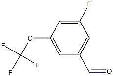 5-fluoro-3-trifluoroMethoxybenzaldehyde Struktur