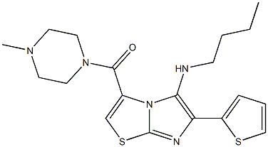  (5-(butylaMino)-6-(thiophen-2-yl)iMidazo[2,1-b]thiazol-3-yl)(4-Methylpiperazin-1-yl)Methanone