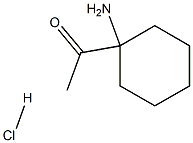1-(1-aMinocyclohexyl)ethanone hydrochloride Structure