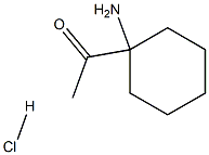 1-(1-aMinocyclohexyl)ethanone hydrochloride 结构式