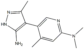 5-(5-aMino-3-Methyl-1H-pyrazol-4-yl)-N,N,4-triMethylpyridin-2-aMine