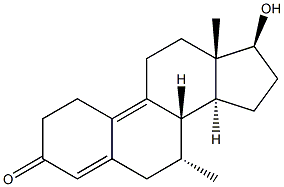 7a-Methyl-17b-hydroxyestra-4,9-dien-3-one Structure