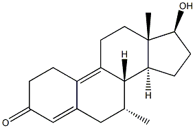 7a-Methyl-17b-hydroxyestra-4,9-dien-3-one 结构式