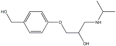 比索洛尔杂质A, , 结构式