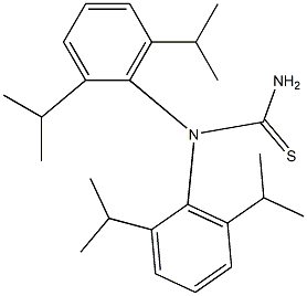 Bis(2,6-Diisopropylphenyl)thiourea,,结构式