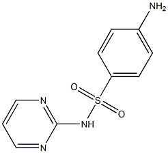 磺胺嘧啶杂质A,,结构式