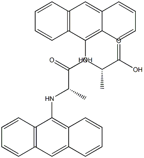DL-9-Anthrylalanine DL-9-Anthrylalanine 结构式