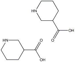 D-piperidine-3-carboxylic acid D-piperidine-3-carboxylic acid Struktur