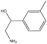 2-AMINO-1-M-TOLYLETHANOL 结构式