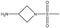 3-AMino-1-(Methanesulfonyl)azetidine Struktur