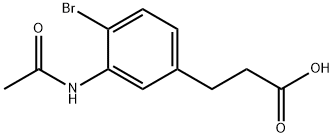 1416373-59-5 3-(3-acetaMido-4-broMophenyl)propanoic acid