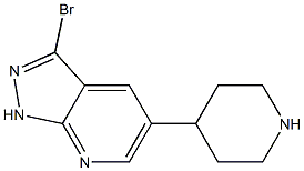 3-broMo-5-(piperidin-4-yl)-1H-pyrazolo[3,4-b]pyridine