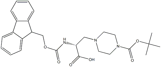  (R)-1-BOC-4-(2-FMOC-AMINO-2-CARBOXYETHYL)PIPERAZINE