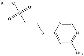 2-(4-AMino-1,3,5-triazin-2-yl)sulfanylethanesulfonic Acid PotassiuM Salt|2-(4-AMino-1,3,5-triazin-2-yl)sulfanylethanesulfonic Acid PotassiuM Salt