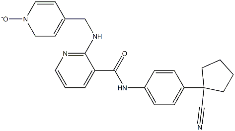  N-[4-(1-Cyanocyclopentyl)phenyl]-2-[[(1-oxido-4-pyridinyl)Methyl]aMino]-3-pyridinecarboxaMide