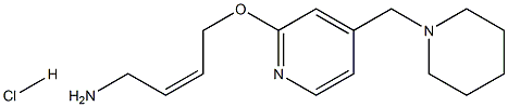 (Z)-4-[[4-(1-PiperidinylMethyl)-2-pyridinyl]oxy]-2-buten-1-aMine Hydrocholride