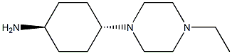 CyclohexanaMine, 4-(4-ethyl-1-piperazinyl)-, trans|