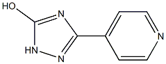 5-(Pyridin-4-yl)-2H-1,2,4-triazol-3-ol Structure