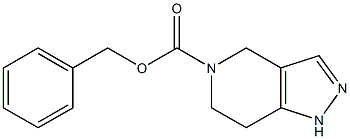 1,4,6,7-Tetrahydro-pyrazolo[4,3-c]pyridine-5-carboxylic acid benzyl ester Struktur