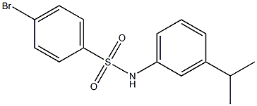 4-溴-N-(3-异丙基苯)苯磺酰胺,97%