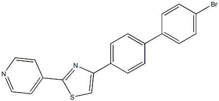 4-(4'-BroMo-4-biphenylyl)-2-(4-pyridyl)thiazole, 97%|4-(4'-BroMo-4-biphenylyl)-2-(4-pyridyl)thiazole, 97%