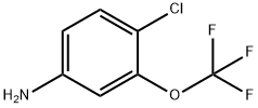4-氯-3-(三氟甲氧基)苯胺 结构式