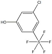 3-氯-5-(五氟硫代)苯酚,97%, , 结构式