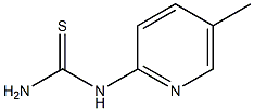 N-(5-Methyl-2-pyridyl)thiourea, 97% Structure