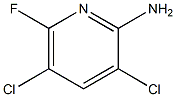 2-AMino-3,5-dichloro-6-fluoropyridine, 98% Structure