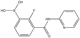 2096330-77-5 2-Fluoro-3-(2-pyridylcarbaMoyl)benzeneboronic acid, 97%