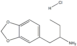 1-(benzo[d][1,3]dioxol-5-yl)butan-2-aMine hydrochloride Structure