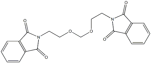 2,2'-((Methylenebis(oxy))bis(ethane-2,1-diyl))bis(isoindoline-1,3-dione) Structure