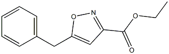 ethyl 5-benzylisoxazole-3-carboxylate 结构式