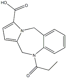 10-Propionyl-10,11-dihydro-5H-benzo[e]pyrrolo[1,2-a][1,4]diazepine-3-carboxylic acid|