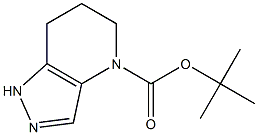 1,5,6,7-Tetrahydro-pyrazolo[4,3-b]pyridine-4-carboxylic acid tert-butyl ester Struktur