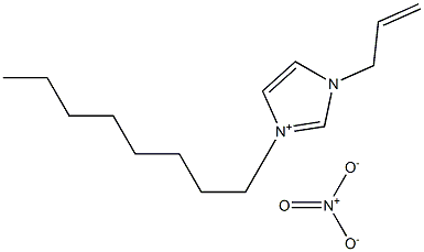  1-烯丙基-3-辛基咪唑硝酸盐