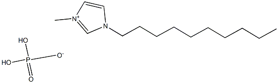 1-decyl-3-MethyliMidazoliuM dihydrogen phosphate Struktur