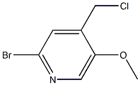 2-BroMo-4-chloroMethyl-5-Methoxy-pyridine