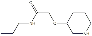 2-(3-PIPERIDINYLOXY)-N-PROPYLACETAMIDE price.